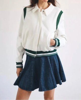 Falda ZARA vaquera azul