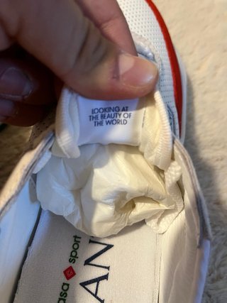 Scarpe Casablanca Sport Atlantis Bianche Rosse