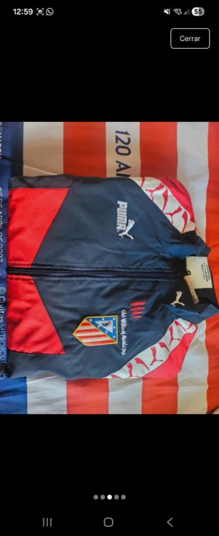 Chaqueta Atlético de Madrid 95/96