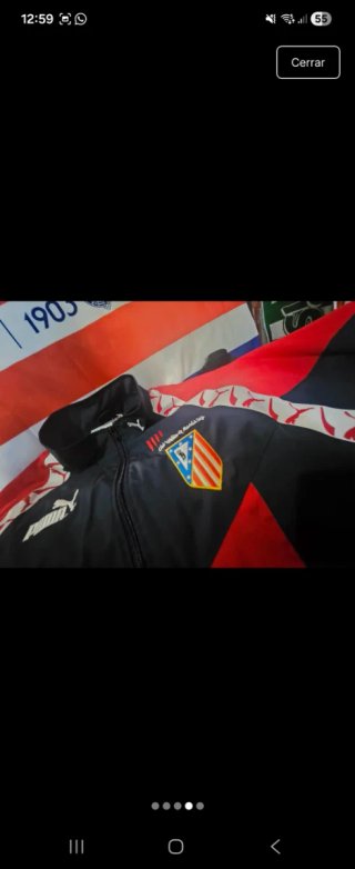 Chaqueta Atlético de Madrid 95/96