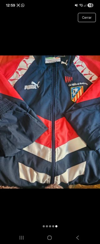 Chaqueta Atlético de Madrid 95/96