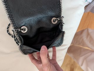 Bolso Purificación García Negro Cadena