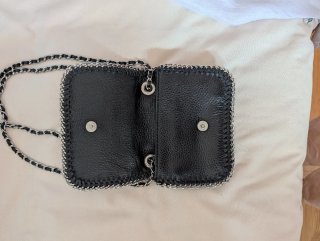 Bolso Purificación García Negro Cadena