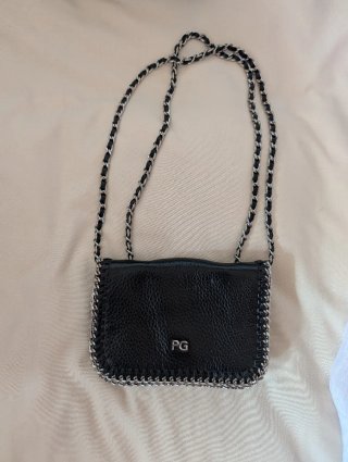 Bolso Purificación García Negro Cadena