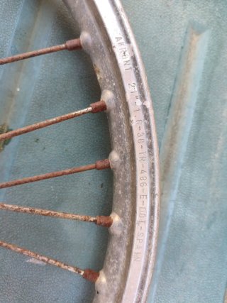 Rueda Rieju MR 80