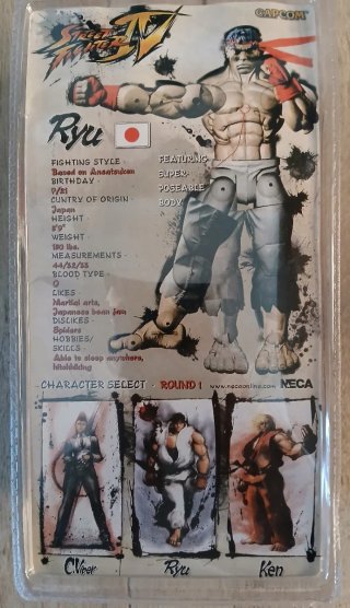 Action Figure Neca Street Fighter Ryu Capcom