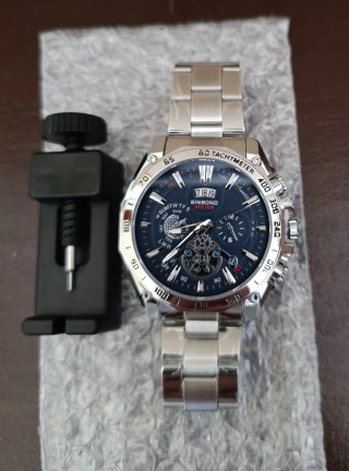 Orologio uomo BINBOND quarzo acciaio