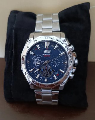 Orologio uomo BINBOND quarzo acciaio