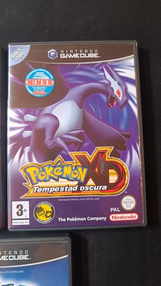 5 Juegos Pokémon XD Colosseum Box y Channel + X