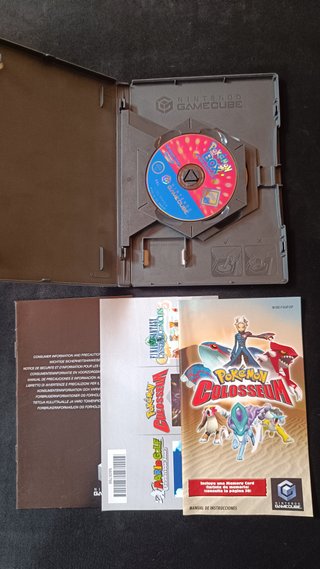 5 Juegos Pokémon XD Colosseum Box y Channel + X