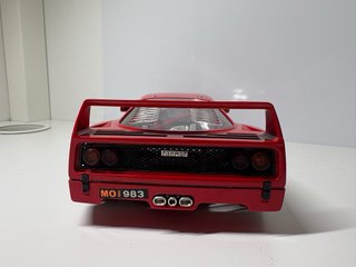Ferrari F40 Burago 1:18 rossa