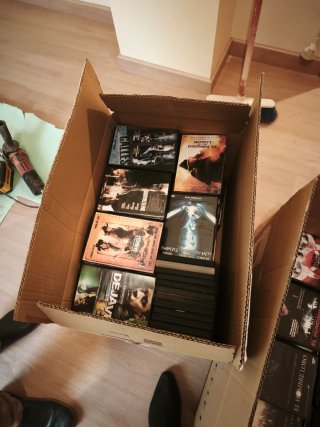 DVDs grabados varios títulos.