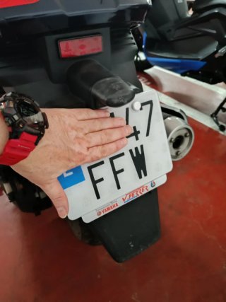 Yamaha XMax 125cc Moto Scooter Negra/Azul