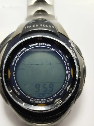 Casio Wave Ceptor Tough Solar Titanio