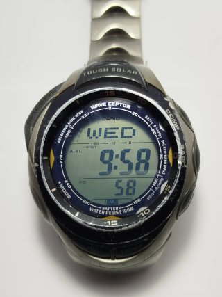 Casio Wave Ceptor Tough Solar Titanio