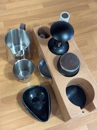Kit para cafetera espresso de 51mm delonghi dedica