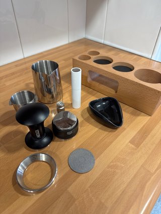 Kit para cafetera espresso de 51mm delonghi dedica