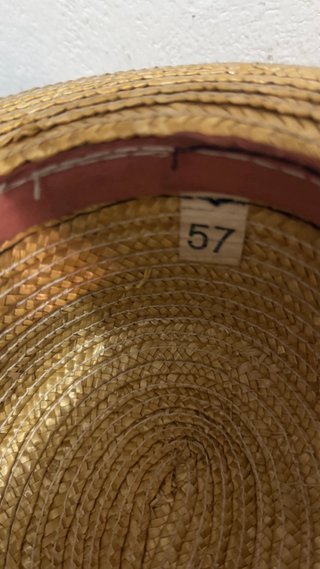 Sombrero de paja mallorquín t/57