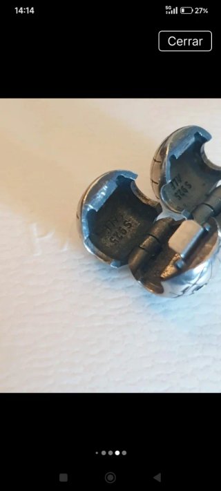Pandora Charm Globo Plata