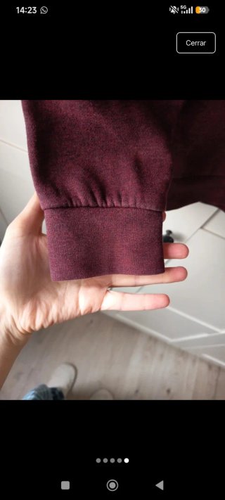 Sudadera granate Volcom Granate Talla S