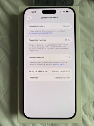 iPhone 15 Pro Max 512GB Negro/Multicolor