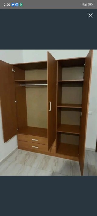 ✅Armario con puertas, armario de madera con envió