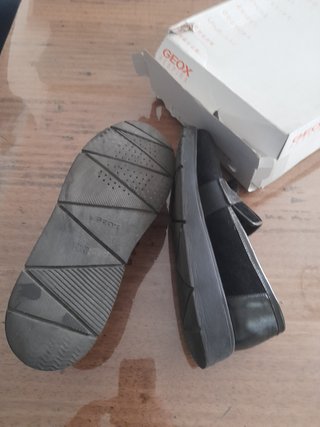 Geox Nere con Nappa e Camoscio