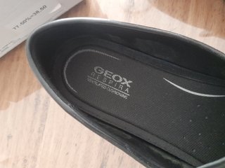Geox Nere con Nappa e Camoscio