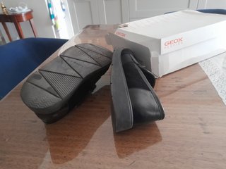 Geox Nere con Nappa e Camoscio