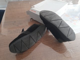 Geox Nere con Nappa e Camoscio
