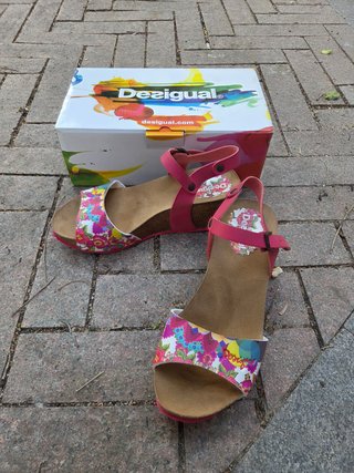 Sandalias Desigual Multicolor Talla 38