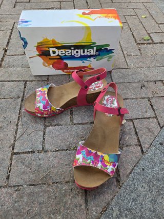 Sandalias Desigual Multicolor Talla 38