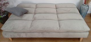 Sofá Cama Confort, "Gris Claro". Cómodo. ¡Oferta!