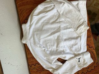Sudadera Puma blanca cuello cremallera
