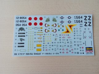 F-15D/DJ EAGLE MAQUETA HASEAGAWA 1/72