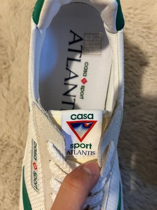 Sneakers Casablanca Sport bianche e verdi