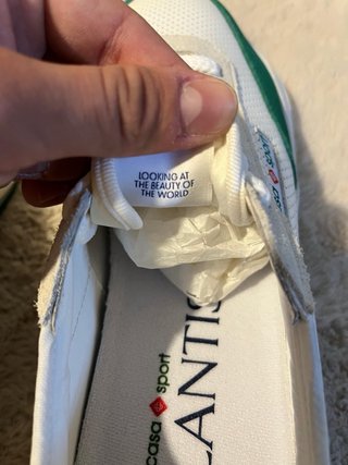 Sneakers Casablanca Sport bianche e verdi