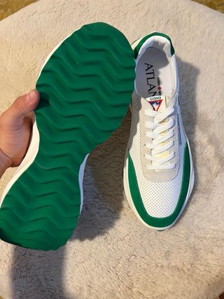 Sneakers Casablanca Sport bianche e verdi