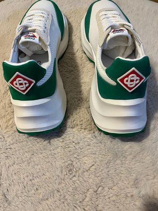 Sneakers Casablanca Sport bianche e verdi