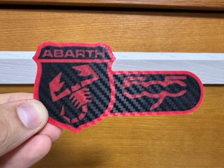 Insignia Abarth 500/595/695 guantera