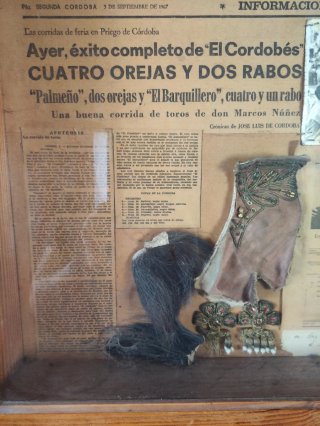Cuadro antiguo de Manuel Benítez El Cordobés