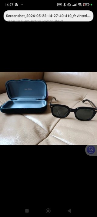 Gafas Gucci GG0034S negras detalles dorados