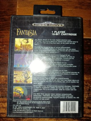 Fantasía Mega Drive PAL 🇪🇸 Completo