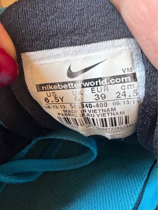 Bambas Nike azules talla 39