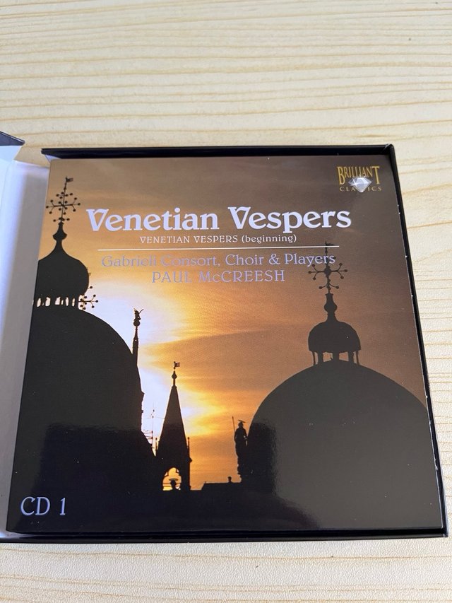 Venetian Vespers 5 CD Brilliant Classics