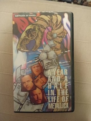 VHS Metallica: A Year and a Half in the Life