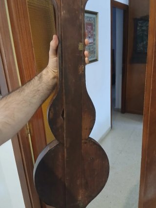 Barómetro inglés madera antiguo termómetro