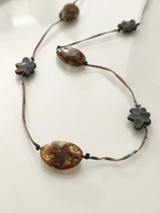 Conjunto collares bisutería étnicos