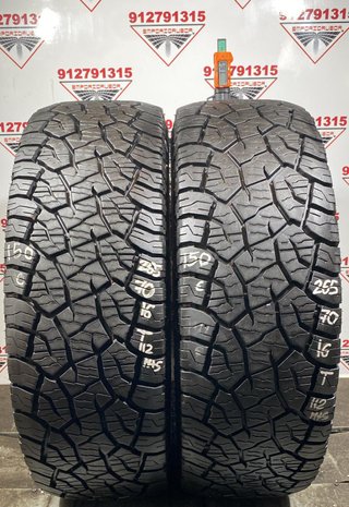265 70 16 T KUMHO RUEDA AL 90% VIDA UTIL