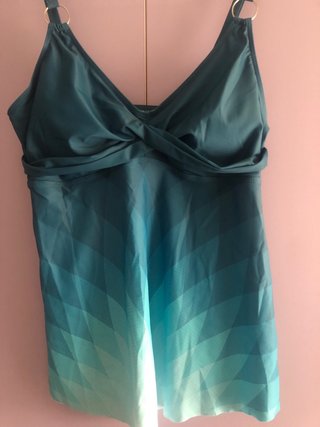 Bañador elástico con estampado degradado